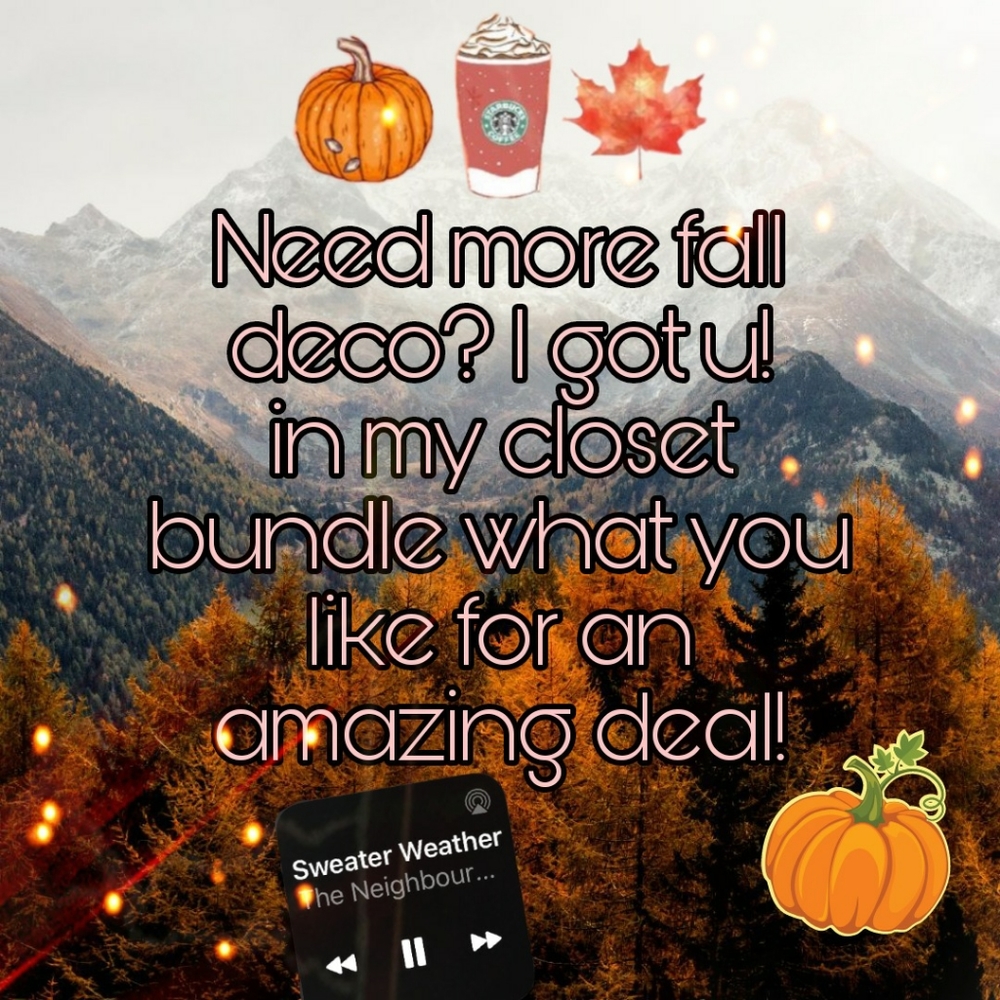 Autumn Decorations!!